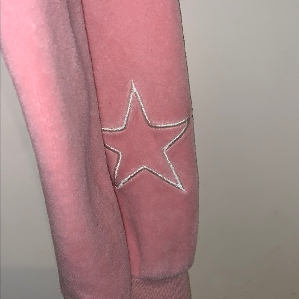 POPSUGAR star velour hoodie. - Picture 3 of 5